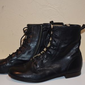 FRYE Black Ankle Booties
